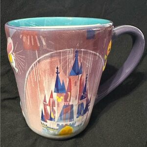 Disney Parks Cinderella Castle, Magic Kingdom, Stitch, Dumbo Coffee Mug